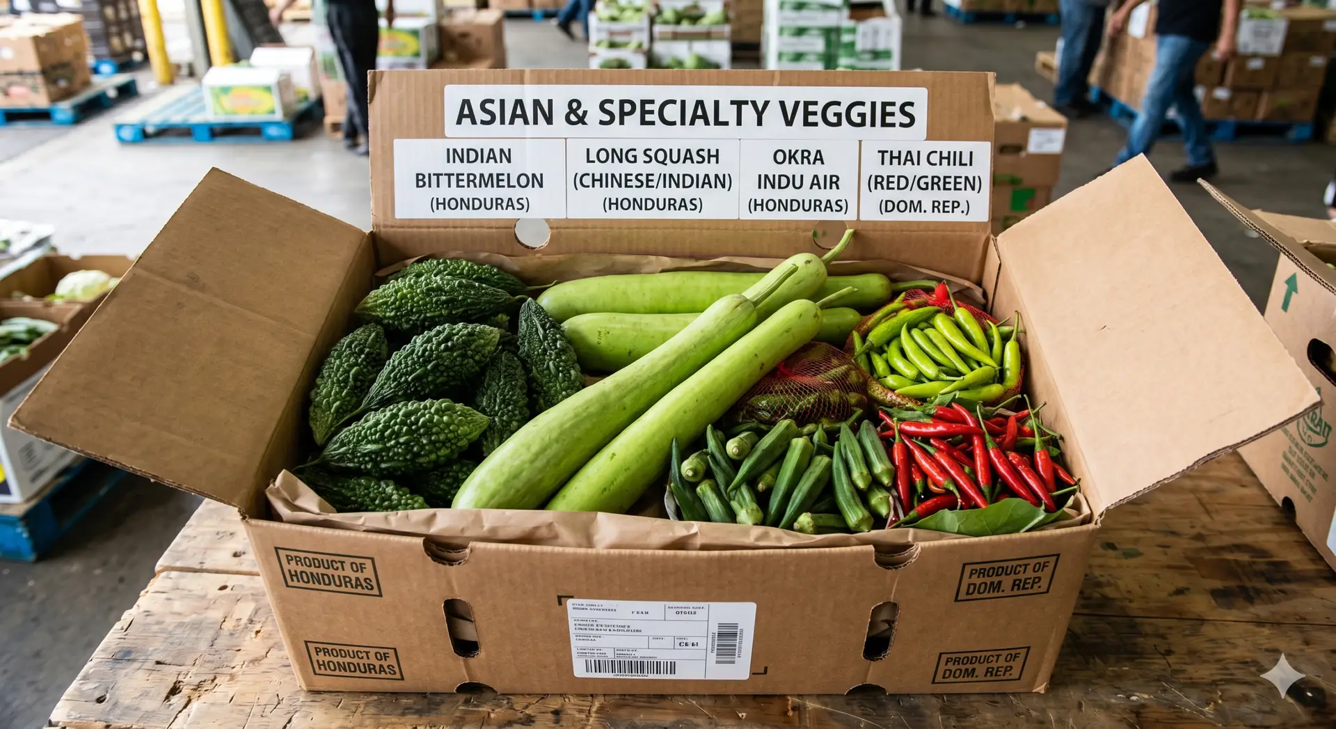 ASIAN & SPECIALTY VEGGIES