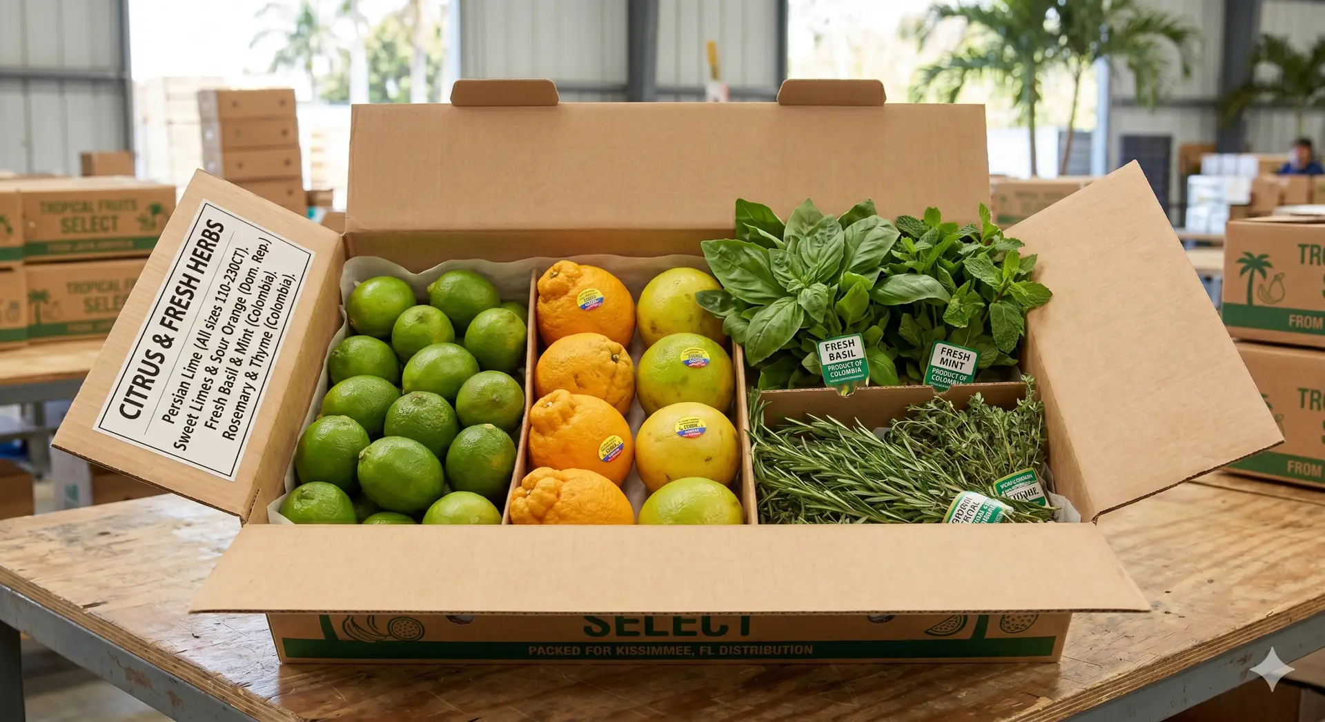 Citrus & Fresh Herbs